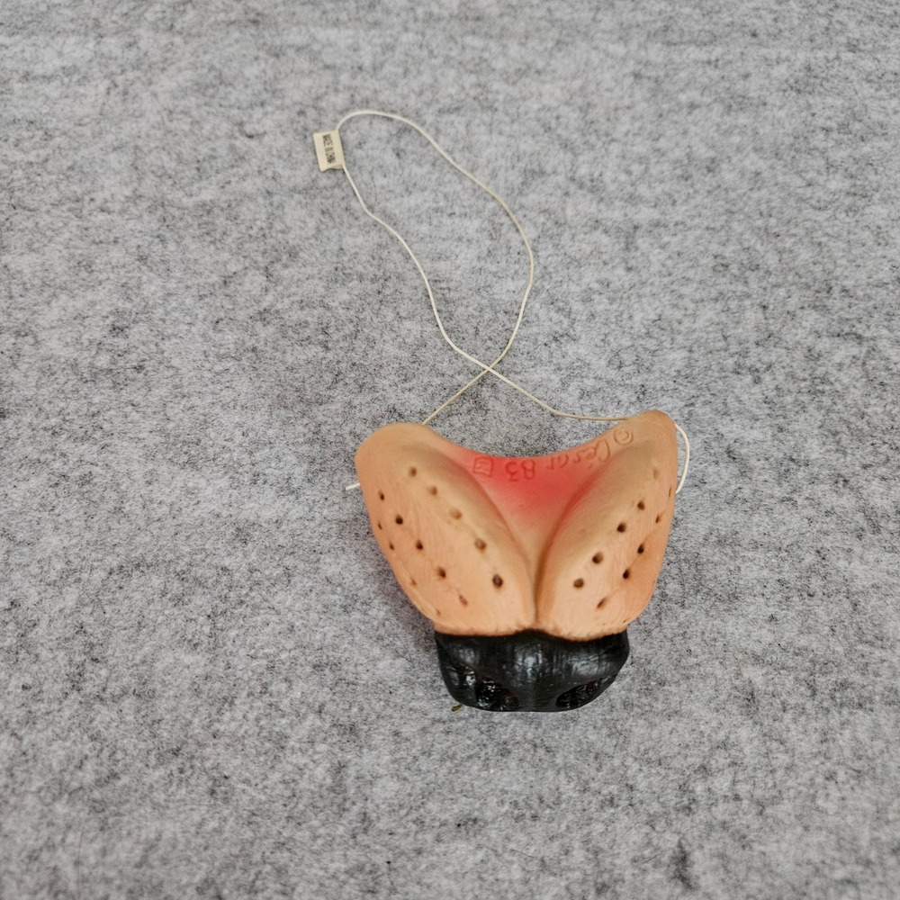 Vintage Cesar B3 Rubber Dog Nose Mask Costume Accessory Tan Black Snout